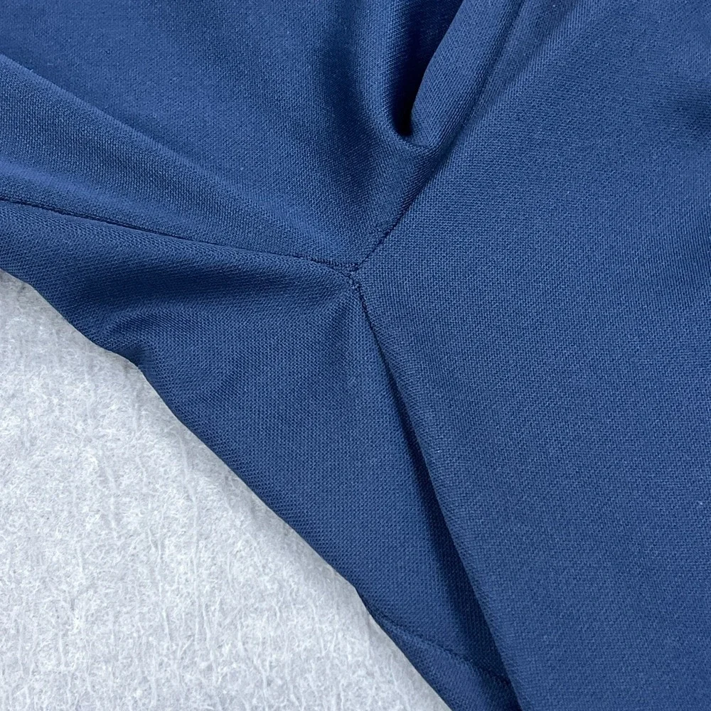 Nike Pants Womens Large Blue Epic Training Joggers Ankle Zip Warmup Track 836120